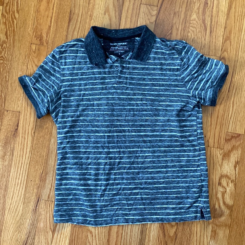 Banana Republic Men’s Slim Fit Pique Polo